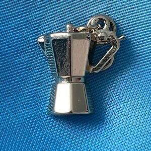 ☕️ EFFY COFFEE POT CHARM ☕️ NWOT ☕️
